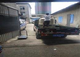 崇州15T冷却塔货啦啦发货目的地崇州美莱雅涂料有限公司