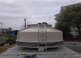 四川东博轨道科技有限公司150T冷却塔安装现场