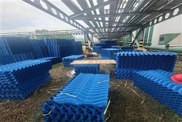 冷却塔填料安装