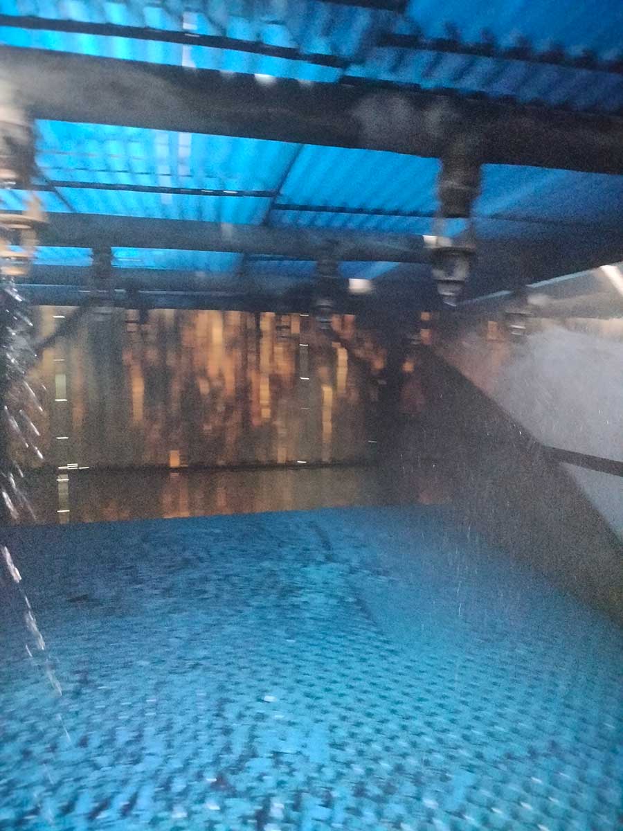 四川成都新津冷却塔维修钢构加固