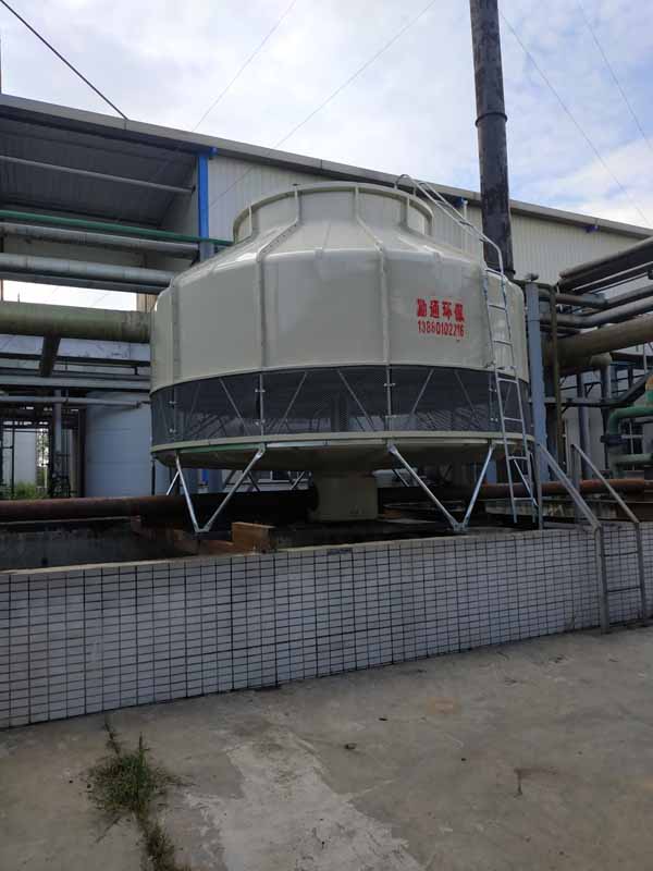 眉山GL-300T冷却塔安装现场